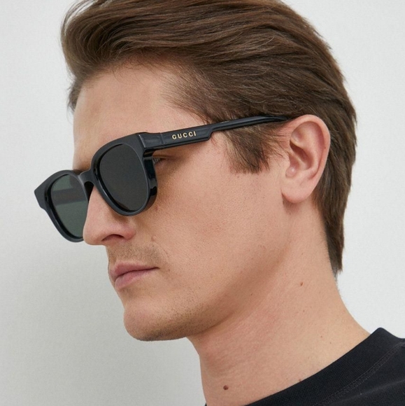 NEW UNISEX GUCCI SUNGLASSES GG1237S 004 GUCCI ROUND EYEWEAR GG1237 BLACK… - Picture 7 of 9